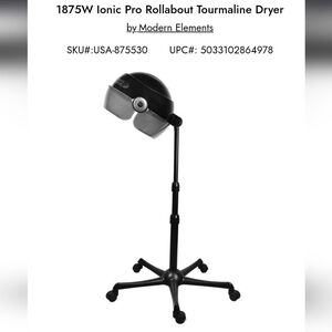 CAREGIVER? Modern Elements Ionic Pro Rollabout Tourmaline Dryer